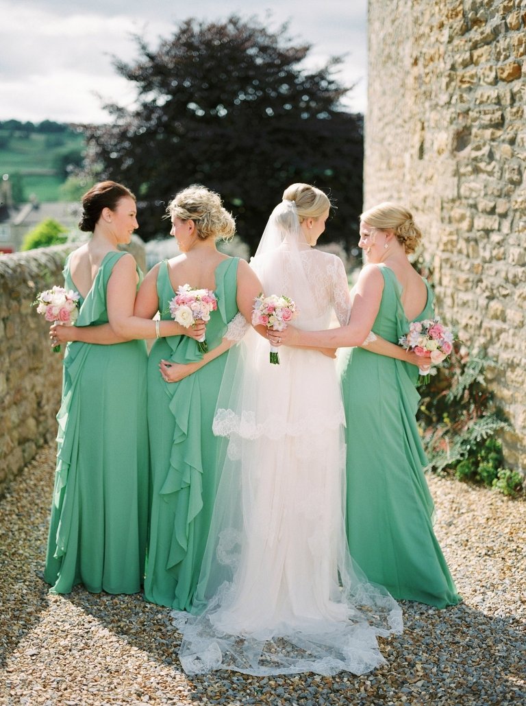 back of bridesmaids dresses