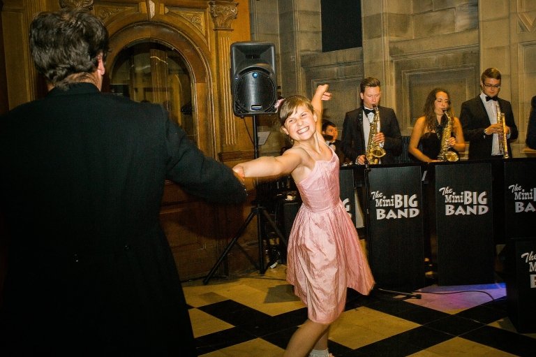 enjoying the dancing