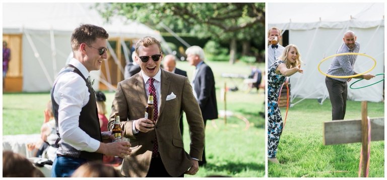 garden marquee wedding