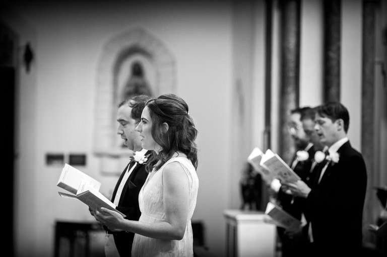 singing in church