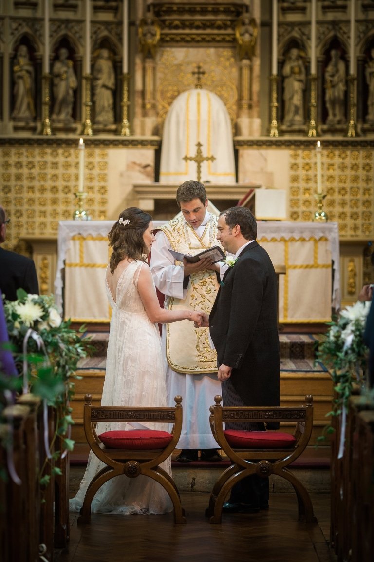 exchanging vows