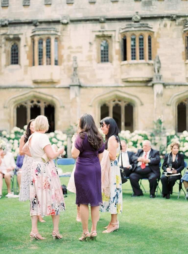 guests drinking