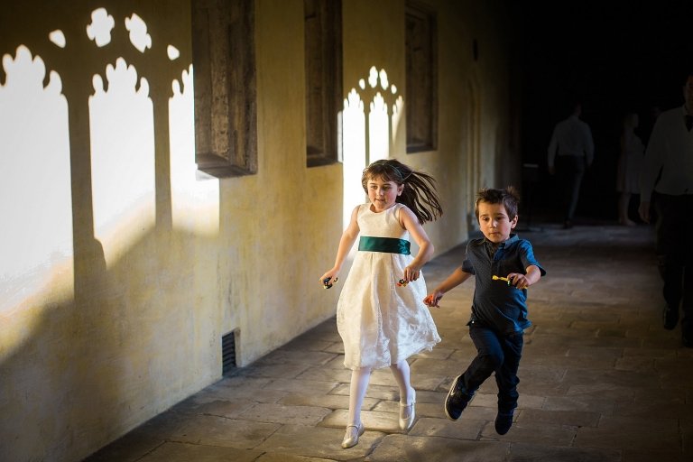 children jumping
