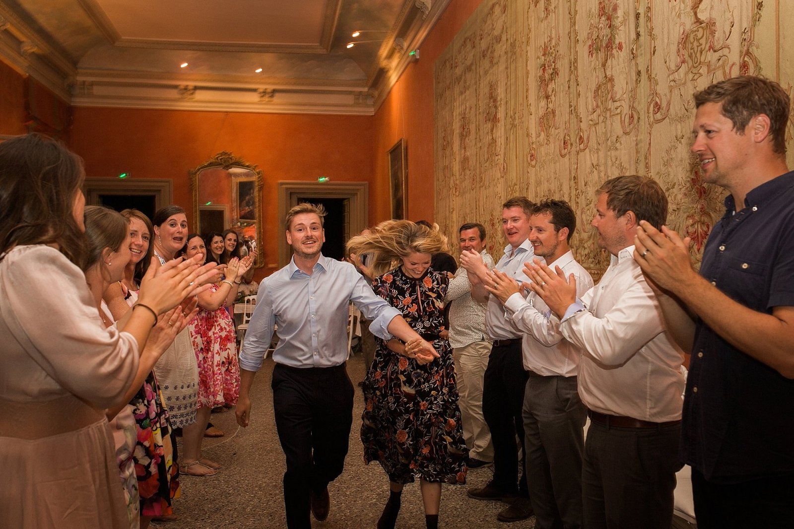 guests dancing